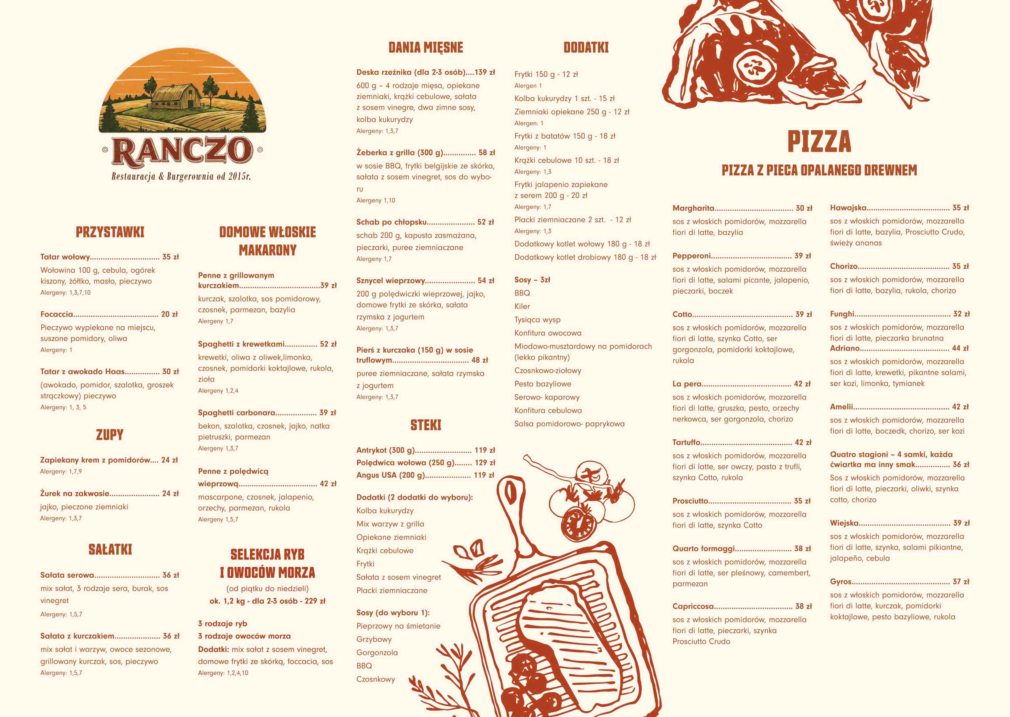 Menu - strona 1